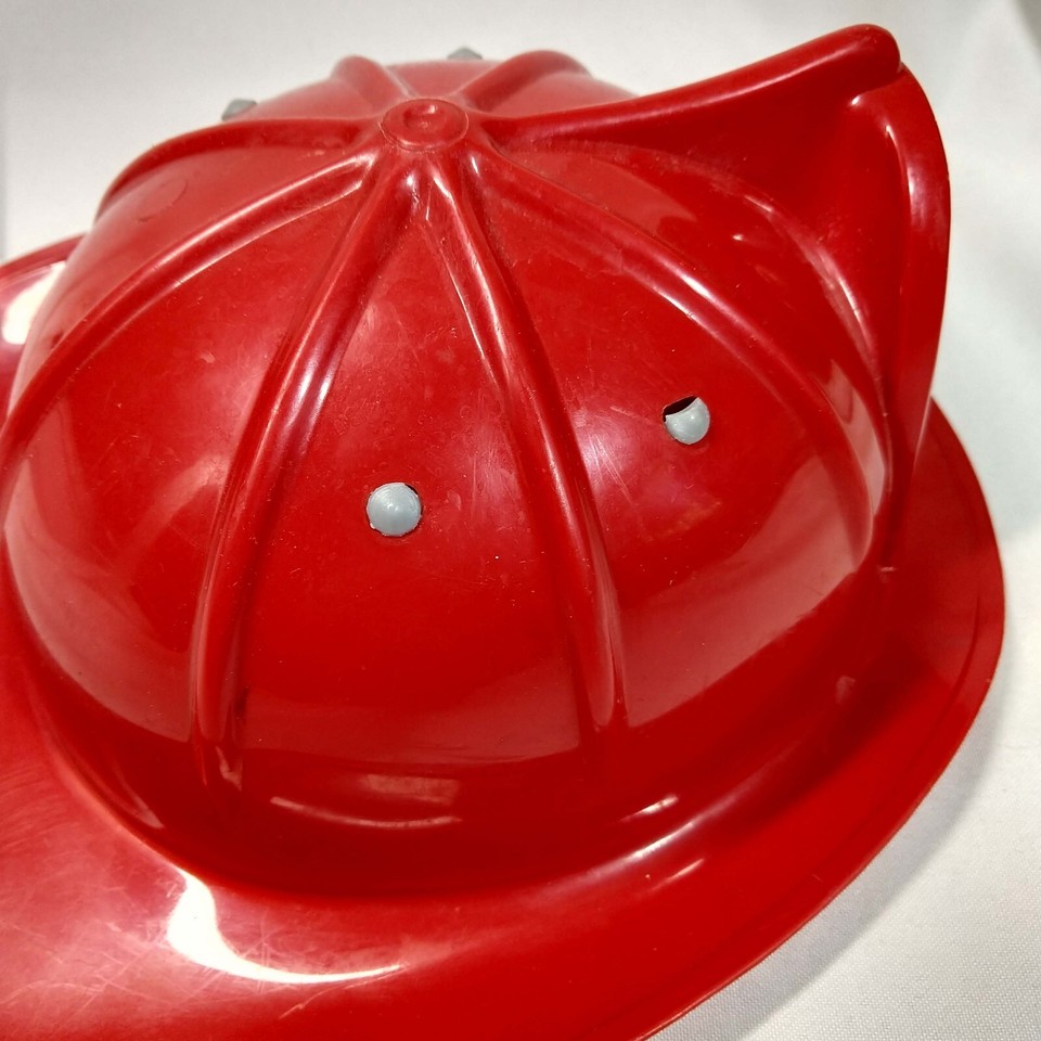 Vintage EMERGENCY 51 Kids Fireman's Helmet 1975 Placo Toys 1070s TV show Rookies eBay