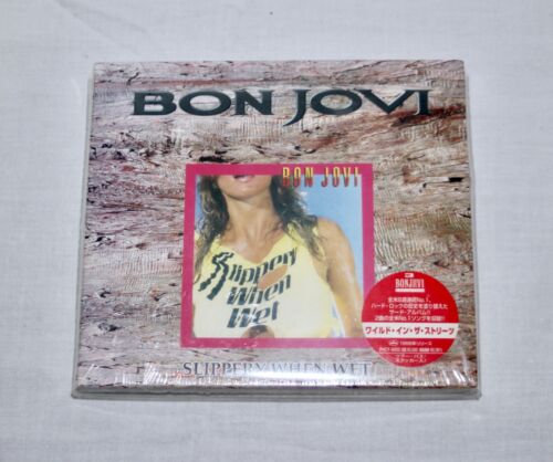Bon Jovi Slippery When Wet CD 2000 Mercury PHCY-9003 z naklejką Japonia W idealnym stanie - Zdjęcie 1 z 5