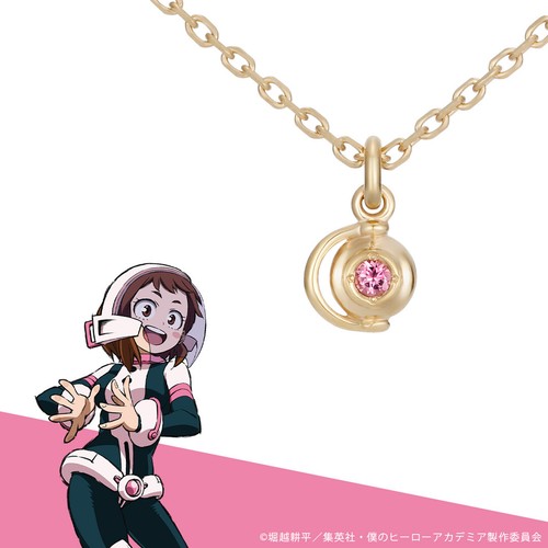 U Treasure My Hero Academia Uraraka Ochaco K10 Yellow Gold Necklace Jewelry Ebay