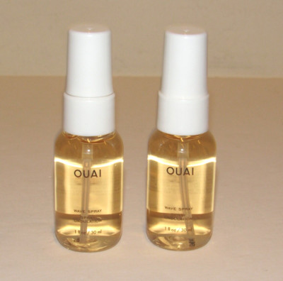2 Ouai Wave Spray 1 Oz 30 mL Each Travel Size 2 Oz TOTAL Weightless Texturizer