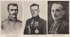 1934 Latvia LIBERATION WAR Trs brivibas cu vadoni Kaplaks - Balodis - Radzin&scaron;