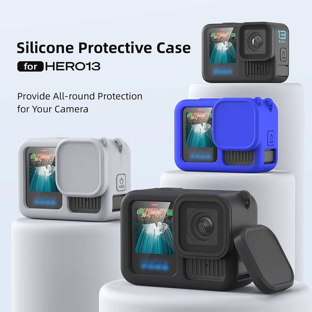 Easily Portable Silicone Cover for the For GoPro Hero13 Including Essentials-image