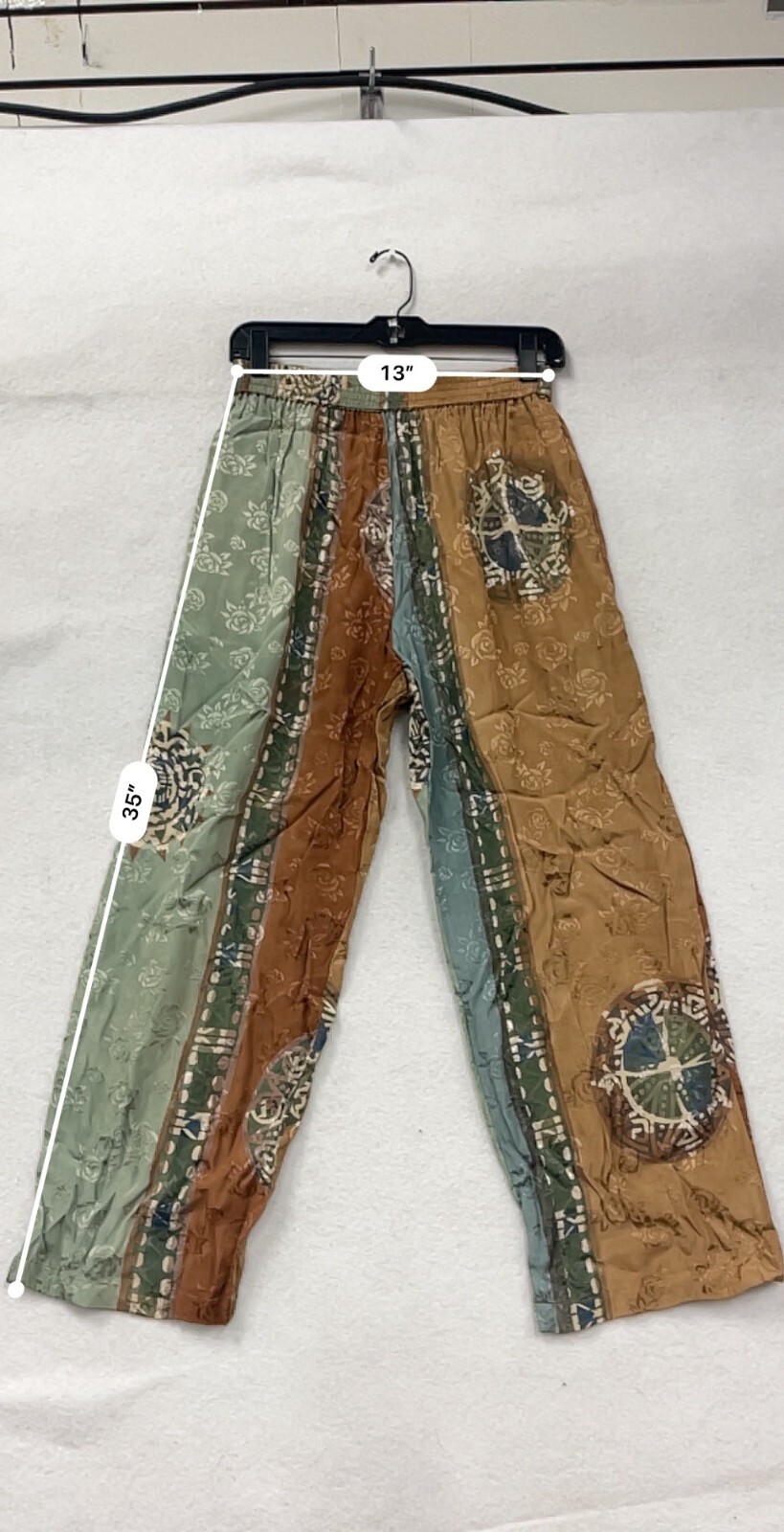 Boho Globe Trotter Medium Patchwork Wide-Leg Pant… - image 8