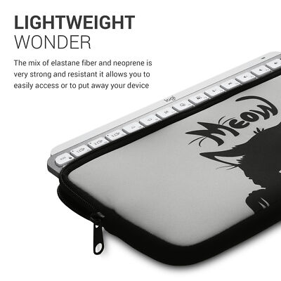 Custodia In Neoprene Per Tastiera Logitech MX Keys Mini | Protezione Antigraffio E Ammortizzata - Foto 2