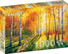 Birch Grove 1000 Piece Jigsaw Puzzle Enjoy New