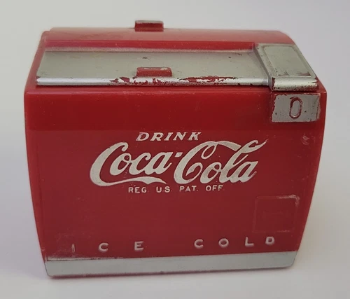 Collectible Vintage 70's Coca Cola Mini Music Box As/Is