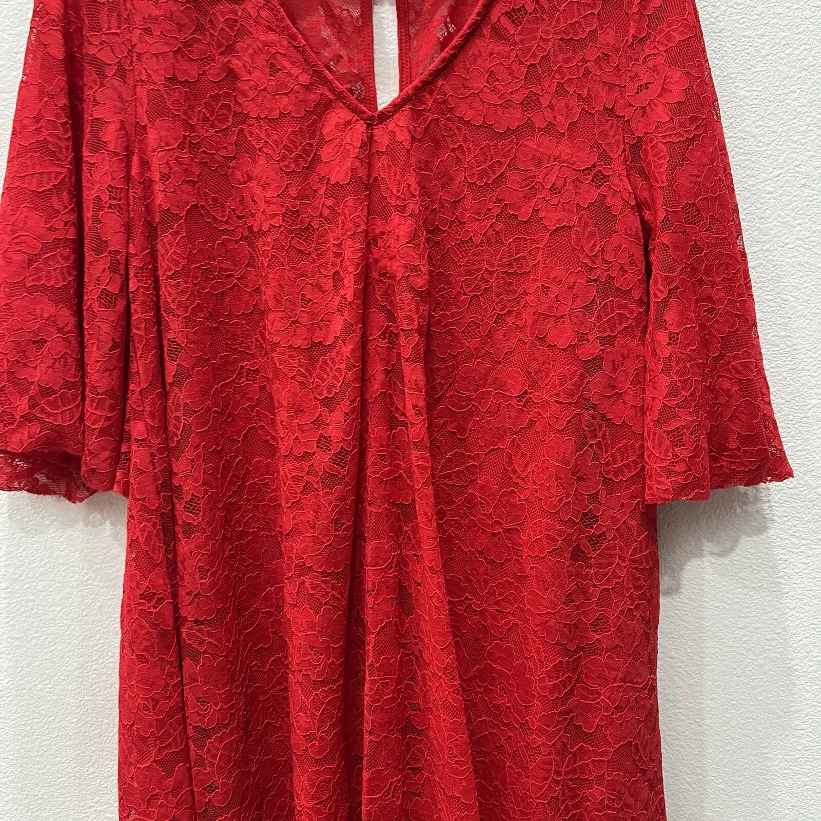 VALENTINO FRANCESCAS ABITO DONNA PIZZO ROSSO CLASSICO CORE PICCOLO ROSSO CAPPUCCIO EQUITAZIONE TG M