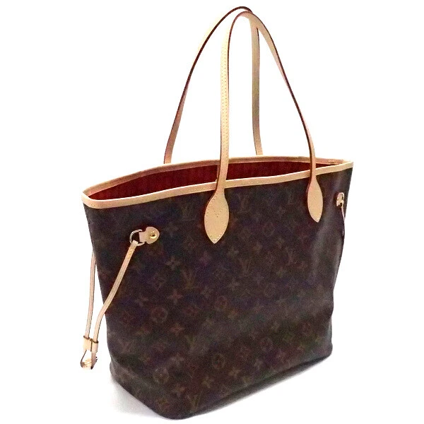 LOUIS VUITTON Neverfull MM M41177 Tote Bag Brown Monogram Canvas