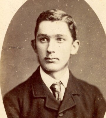 CDV Carte De Visite Chas Keeping Exe Bridge Exeter gentleman photograph #35