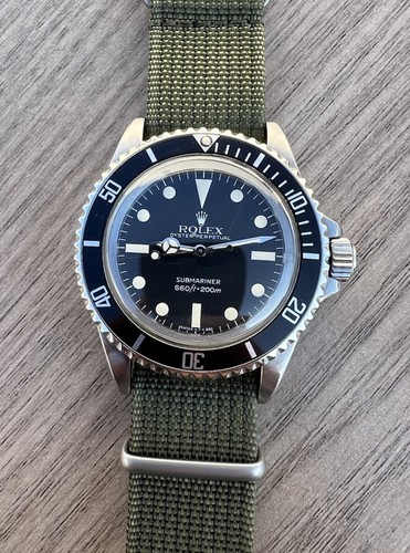 Rolex Submariner MAXI Dial 5513 No Date Sub!