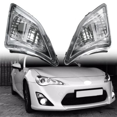 Clear Lens Corner Lights Turn Signal Light For 2012-2016 Scion FRS