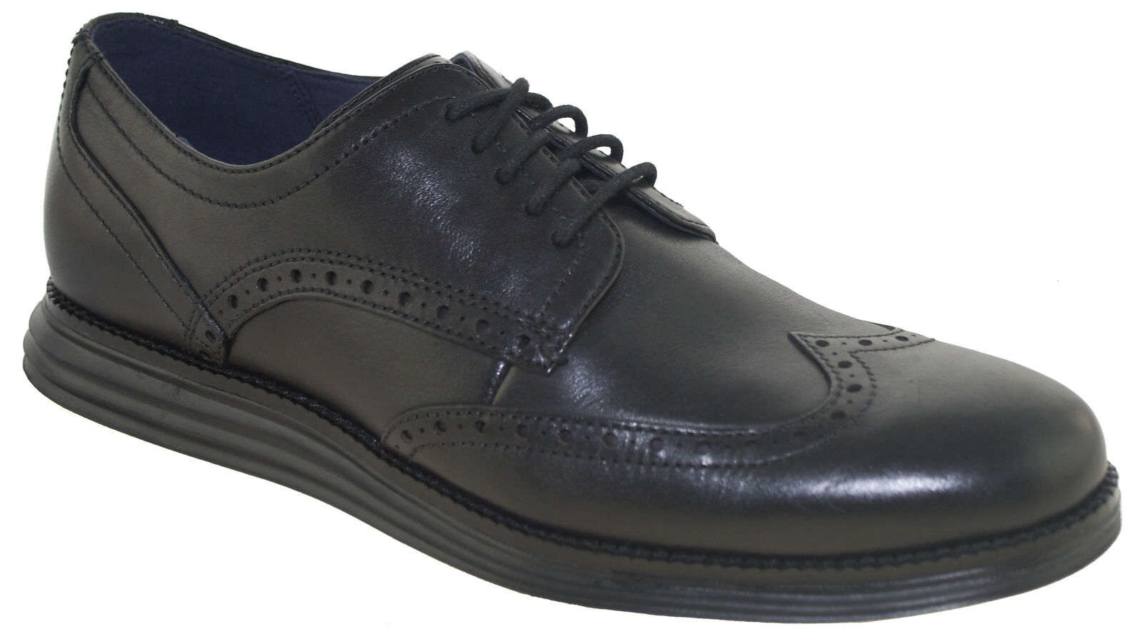 Cole Haan Men's OriginalGrand Wingtip Oxford Black Style C27984