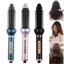 Automatic Rotating Tourmaline Ceramic 1.25 Inch Curling Iron Wand Hair Curler