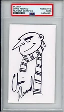 Felonious Gru Despicable Me Original 1/1 Drawing Signed Chris Renaud PSA DNA COA