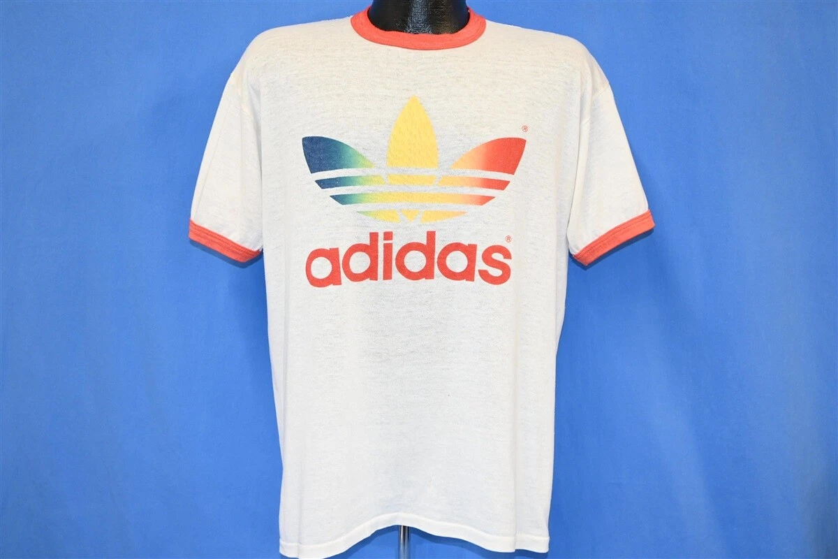Vintage adidas t shirt cheap ebay