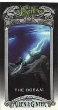 2020 Allen and Ginter Where Monsters Live Mini #MWML-4 The Ocean 