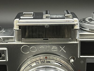CLA`d] ZEISS IKON IIIA Contax Sonnar 50mm f1.5 [ White