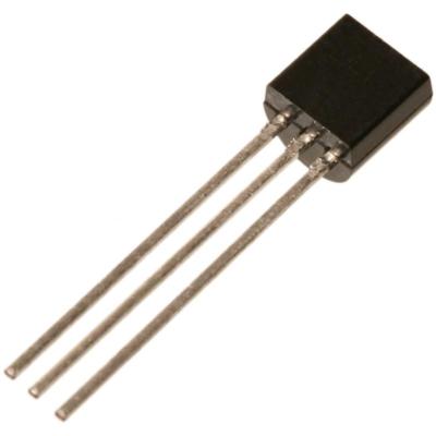 BC550C Transistor npn 45V 100mA 625mW TO92 von ON Semiconductor