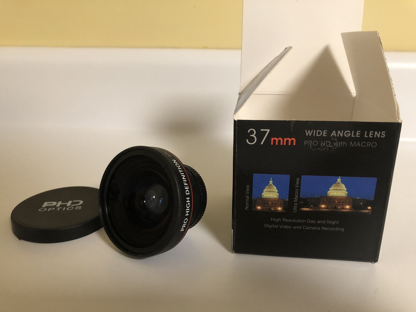 PHD Optics 37mm Wide Angle Lens For Sony Handycam eBay