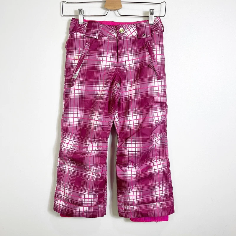 burton dryride plaid snow snowboarding ski pants