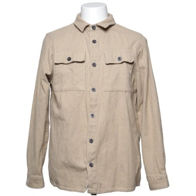 Threadbare, Oberhemd, Herren, Größe: L, Beige #CyJ