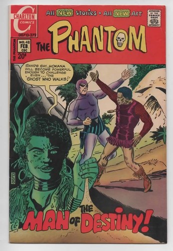 The Phantom (Charlton/Gold Key 1972) Pat Boyette art