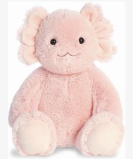 Aurora World Plush - PINK AXOLOTL 14 inch - Stuffed Animal Toy