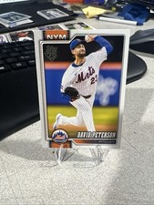 2026 Topps Series 1 #215 David Peterson New York Mets Baseball Card