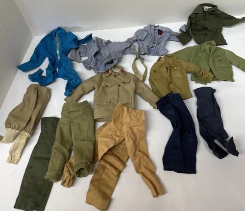 Vintage Lot Of GI Joe Clothing Army Navy Military