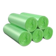 Small Trash Bags 3 Gallon Biodegradable, Compostable Bathroom Trash Bags 100 ...