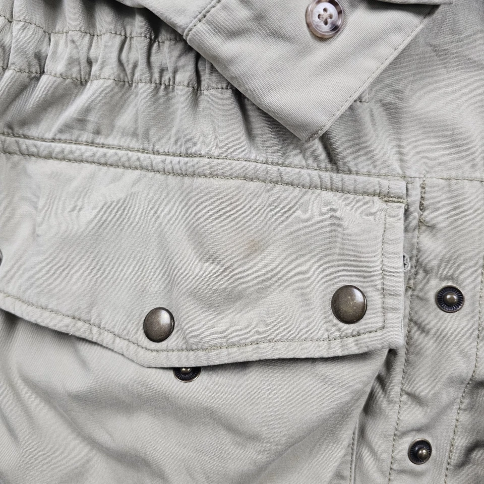 Chaqueta De Colección Willis & Geiger Para Hombres XL Bronceada Campo Safari Años 90 Militar Bush Popelín Foto 2 de 4