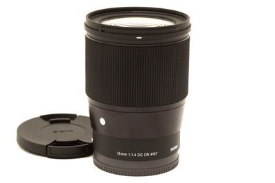 Near Mint Sigma 16mm f1.4 DC DN Contemporary Lens (Sony E) #51850