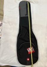 Guitar Case Road Runner NWT Black and Red Accents Bass Gig Bag Rubber Skid Pad