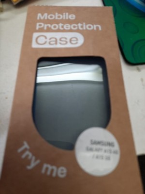 T-Mobile Slim Cover Case Transparent Blau Für Samsung Galaxy A14 4G,  A15 5G