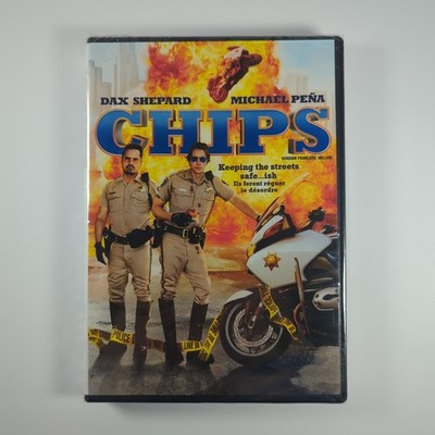 CHIPs DVD New Sealed 2017 Dax Shepard Michael Pena Kristen Bell Movie