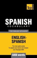 Andrey Taranov Spanish vocabulary for English Speakers - (Paperback) (UK IMPORT)