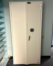 AMSEC Beige Steel Floor-Mount Valuable Safe w/ Electronic Keypad, Adj Shelf
