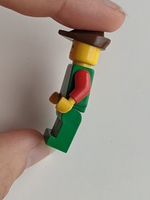 LEGO Castle Forestman Minifigure Lot River Fortress 6077 (1989) - 2 Figures 