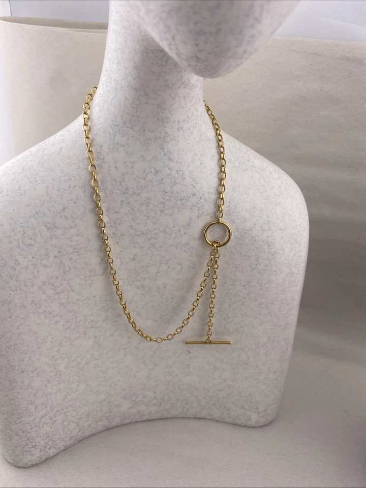 Chocker de ley enchapado en oro delicado de A&M Foto 3 de 4