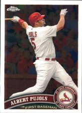 2011 Topps Chrome #150 Albert Pujols St. Louis  ID:69715
