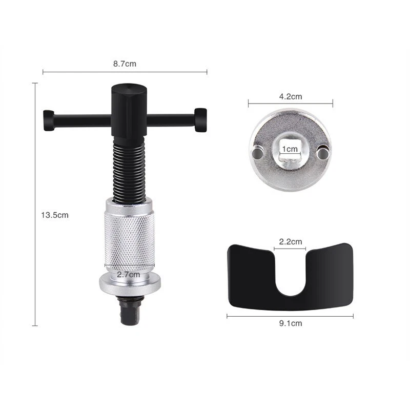 Herramienta de reparación de rebobinado de pistón pinza de freno de disco cilindro de rueda extractor de coche Se \ Foto 4 de 4