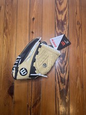 NEW Wilson Siren A500 12.5  FastPitch Softball Glove LHT Black/Tan Leather