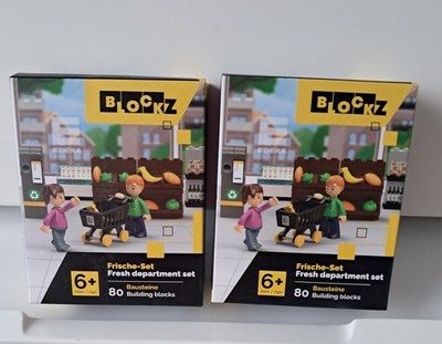 EDEKA Frische-Set BLOCKZ 80 Bausteine NEU, OVP, 6+