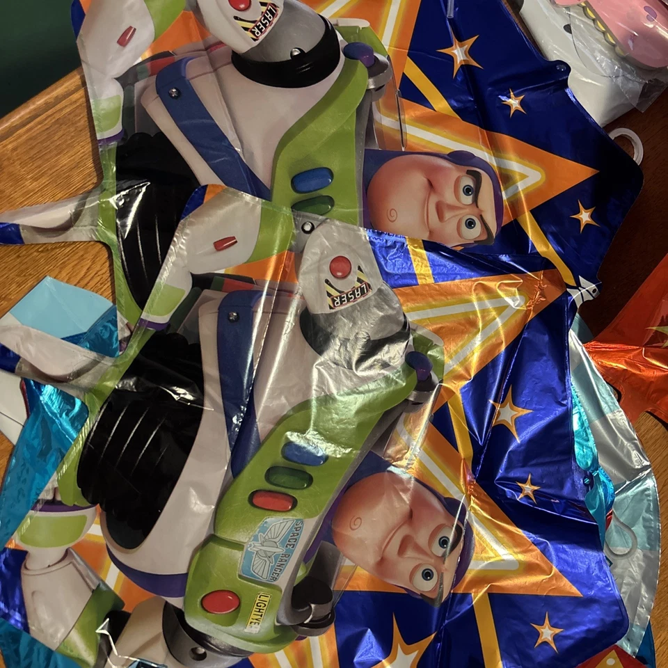 10件装玩具总动员4氦气球生日派对用品 — 第 2/4 张图片