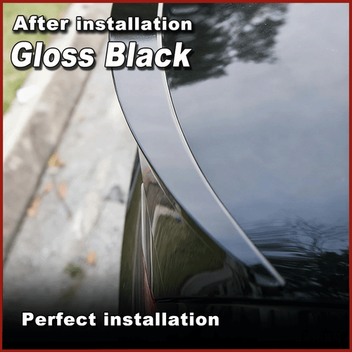 Kofferraum Heckspoiler Heckflügel Spoiler Schwarz Glanz Für Mercedes CLA C117 - Bild 4 von 9