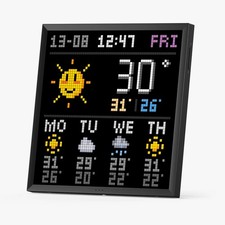 Divoom Pixoo 64 LED Pixel Display Smart WiFi Frame Works Great Clean