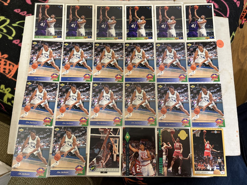 (52) Jim "Jimmy" Jackson NBA Basketball Cards 1992-93 RCS Rookie Lot Collection