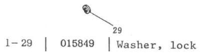 ORIGINAL MARUYAMA PUMPENERSATZTEIL 015849 GROVER M6 MS-160 MS-153