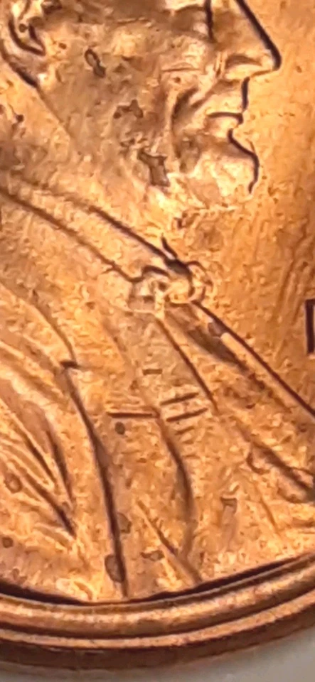 1984 P Lincoln Memorial BU Cent Double Struck Penny Cuds Rim Die Break Errors - Image 3 of 4