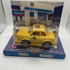 Vintage The Chevron Cars - Tina Turbo - Collectible Toy Figure 1998